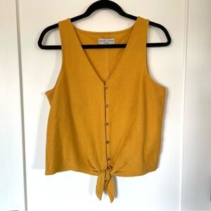 Madewell x Texture & Thread Knotted Tank Top
